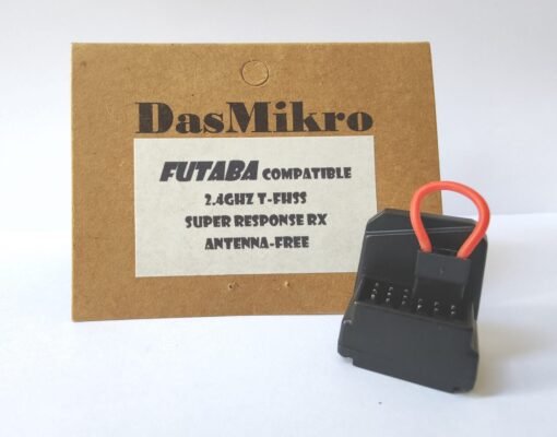 DASMIKRO FUTABA T-FHSS SUPER RESPONSE ANTENNA FREE 4CH RECEIVER V2 DSK-314 - Image 8