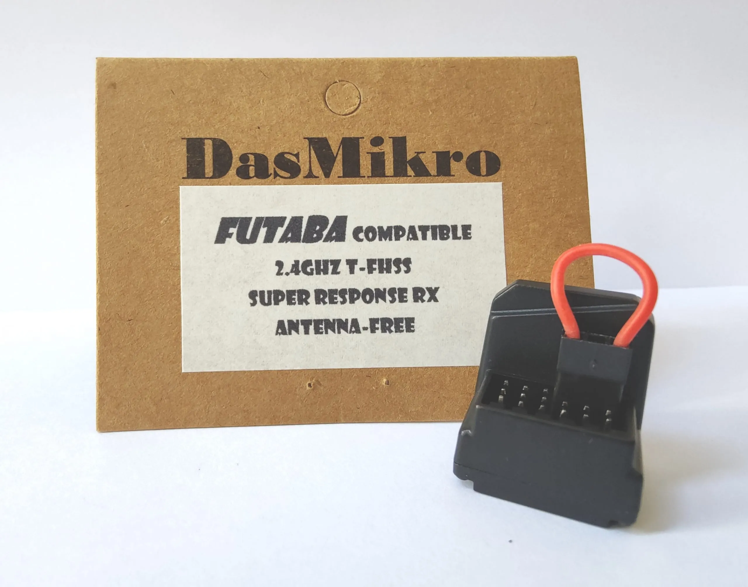 DASMIKRO FUTABA T-FHSS SUPER RESPONSE ANTENNA FREE 4CH RECEIVER V2 DSK-314 - Image 8