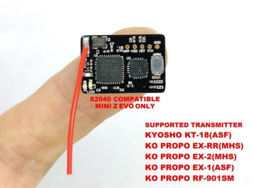 MHS ASF EVO RX EVO RECEIVER FOR 1/28 OPEN CHASSIS DIY