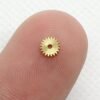 Das87 6 Pcs M0.2 Brass 20T Worm Gear  RC Car Parts