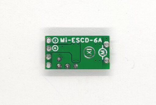 DasMikro 1S6A Micro Bi-Directional Brushed ESC With Front/Rear Light control Without Brake - Image 5