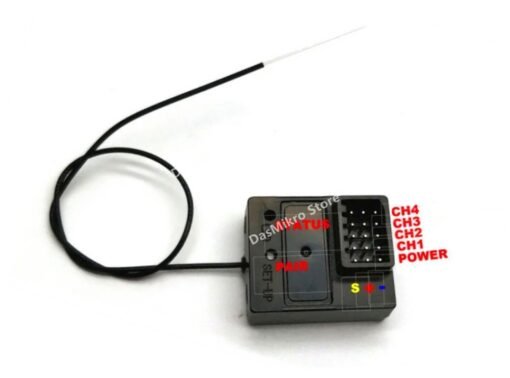 DM Racing KO FHSS 4CH Receiver For KO PROPO EX-LDT EX-RR EX-2 EX-1 - Image 6