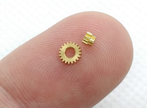 Das87 6 Pcs M0.2 Brass 10T-20T Spur Gear  RC Car Parts