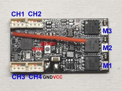 DasMikro NB4 RX Integrated PN Micro Brushless 18A PN ESC - Image 6