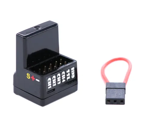 DASMIKRO DSK-492 V2 FH5 COMPATIBLE ANTENNA-FREE RECEIVER FOR SANWA FH-5 M17 MT-5 MT-R FHSS-5 - Image 3