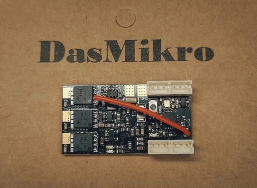 DASMIKRO SANWA RECEIVER INTEGRATED WITH PN RACING 18A BRUSHLESS ESC DSK-172