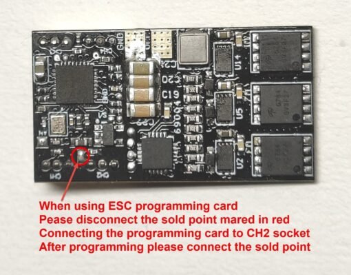 DASMIKRO SANWA RECEIVER INTEGRATED WITH PN RACING 18A BRUSHLESS ESC DSK-172 - Image 8
