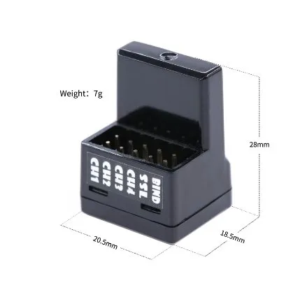 DASMIKRO DSK-314N FUTABA T-FHSS SUPER RESPONSE ANTENNA-FREE 4CH RECEIVER V3 FOR FUTABA 10PX 7PX 4PX 4PM 4PV 3PV 4PLS 7XC 4GRS - Image 3