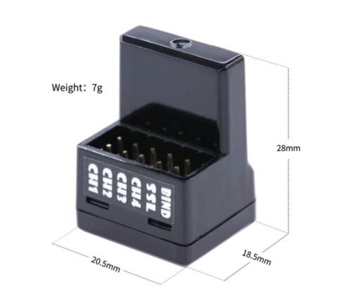 DASMIKRO FUTABA F-4G SUPER RESPONSE ANTENNA FREE 4CH RECEIVER DSK-404N FUTABA 10PX - Image 6