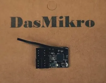 DASMIKRO FUTABA F-4G NANO 4CH ANTENNA RECEIVER DSK-405B - Image 2