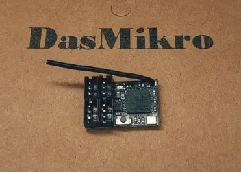DASMIKRO FUTABA F-4G NANO 4CH ANTENNA RECEIVER DSK-405B - Image 4
