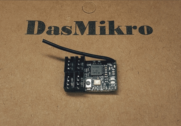 DASMIKRO FUTABA T-FHSS NANO 4CH RECEIVER DSK-305B