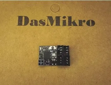 DASMIKRO FUTABA T-FHSS NANO 4CH TOWER ANTENNA RECEIVER DSK-503B - Image 2