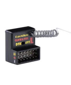 DASMIKRO DSK-493L FH5 COMPATIBLE LONG ANTENNA RECEIVER FOR SANWA FH-5 M17 MT-5 MT-R FHSS-5