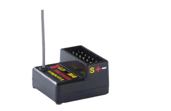 DASMIKRO FUTABA F-4G SUPER RESPONSE LONG ANTENNA 4CH RECEIVER DSK-404L FUTABA 10PX - Image 2