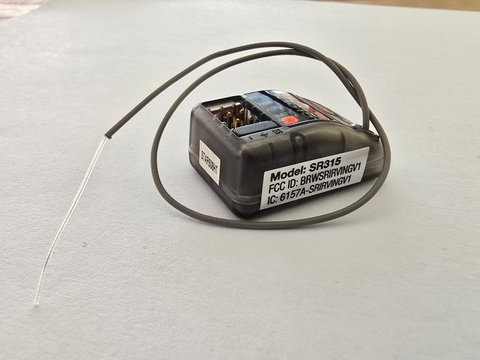 Spektrum Product - SR315 3-Channel DSMR Sport Receiver - Spektrum Item No. SPMSR315 - Image 5