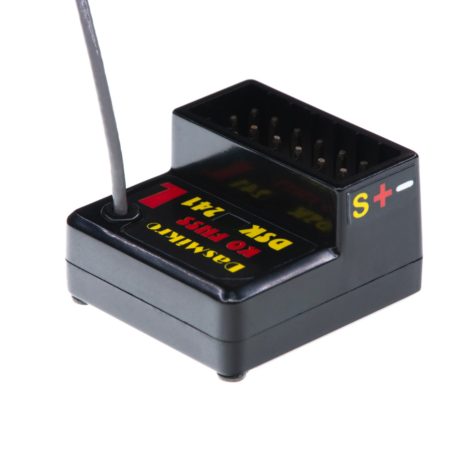DASMIKRO KO FHSS SUPER RESPONSE LONG ANTENNA 4CH RECEIVER DSK-241LL - Image 2