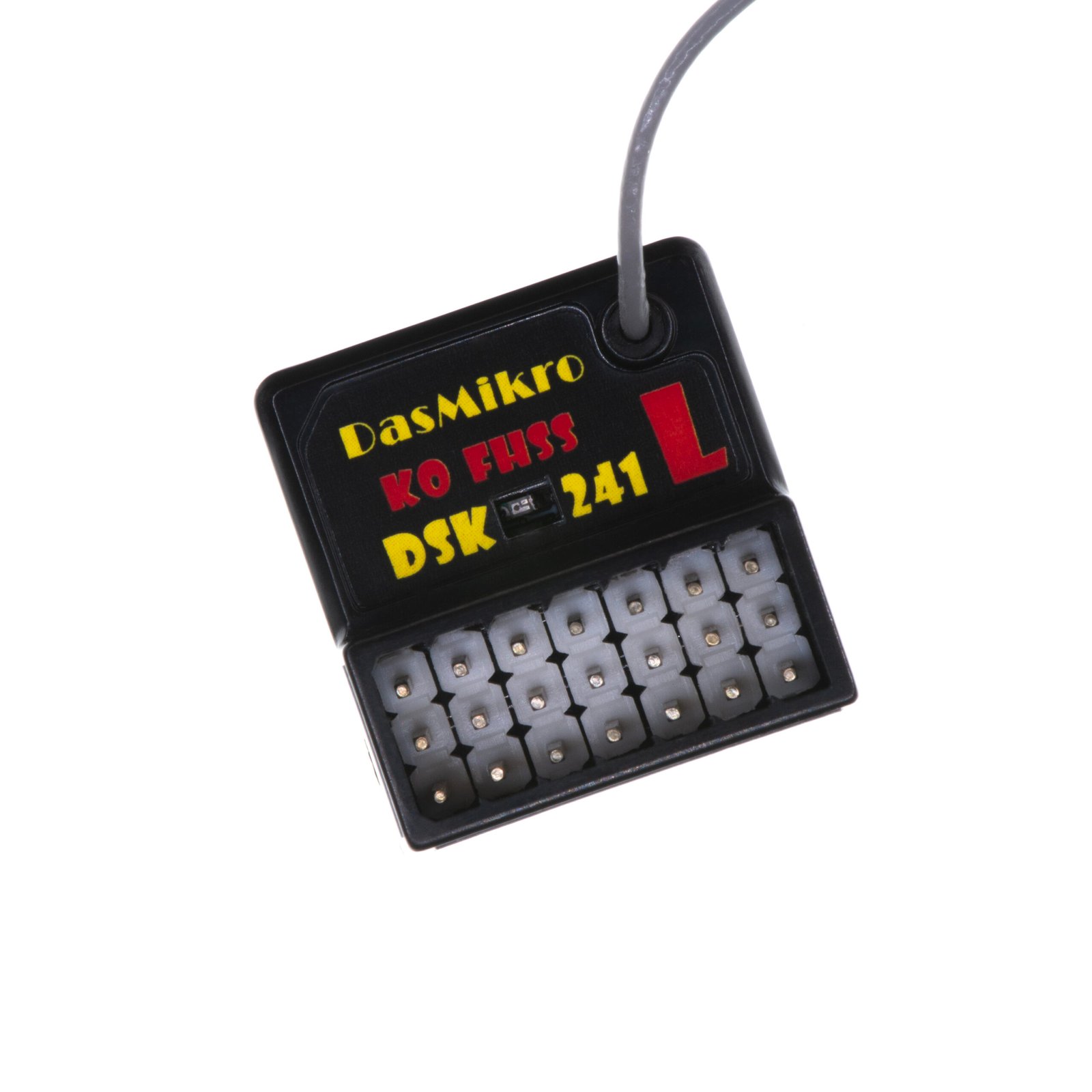 DASMIKRO KO FHSS SUPER RESPONSE LONG ANTENNA 4CH RECEIVER DSK-241LL - Image 3