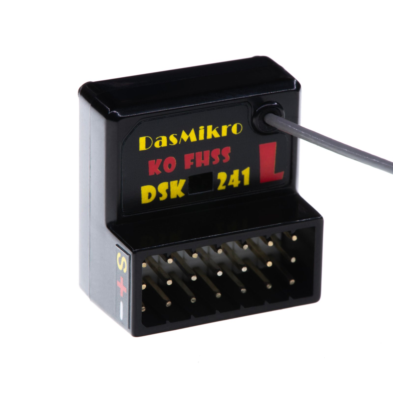 DASMIKRO KO FHSS SUPER RESPONSE LONG ANTENNA 4CH RECEIVER DSK-241LL - Image 4