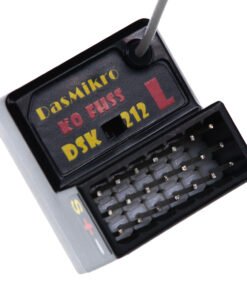 DASMIKRO KO FHSS SUPER RESPONSE LONG ANTENNA 2CH GYRO RECEIVER DSK-212L