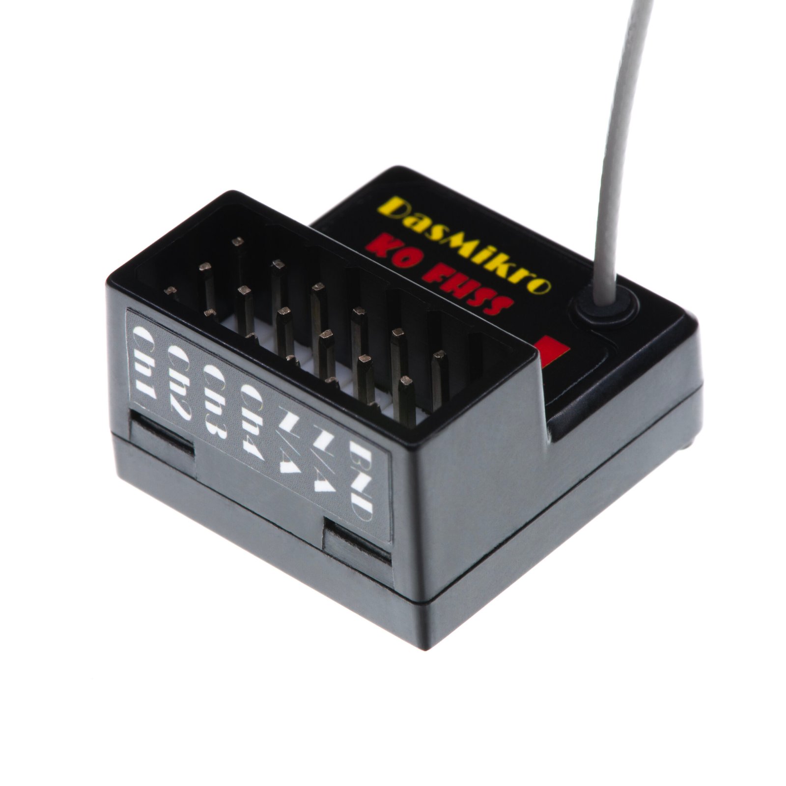 DASMIKRO KO FHSS SUPER RESPONSE LONG ANTENNA 4CH RECEIVER DSK-241LL - Image 6